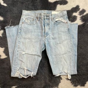 Rag and bone distressed jeans